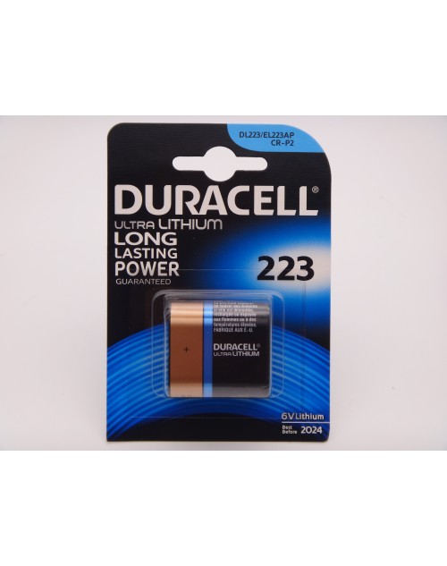 Duracell DL223 / CR-P2 baterie ultra lithium 6V 